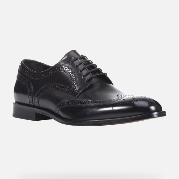 Geox Other - Geox Italian Leather Oxford Black Formal Shoes Waterproof Breathable Cushion